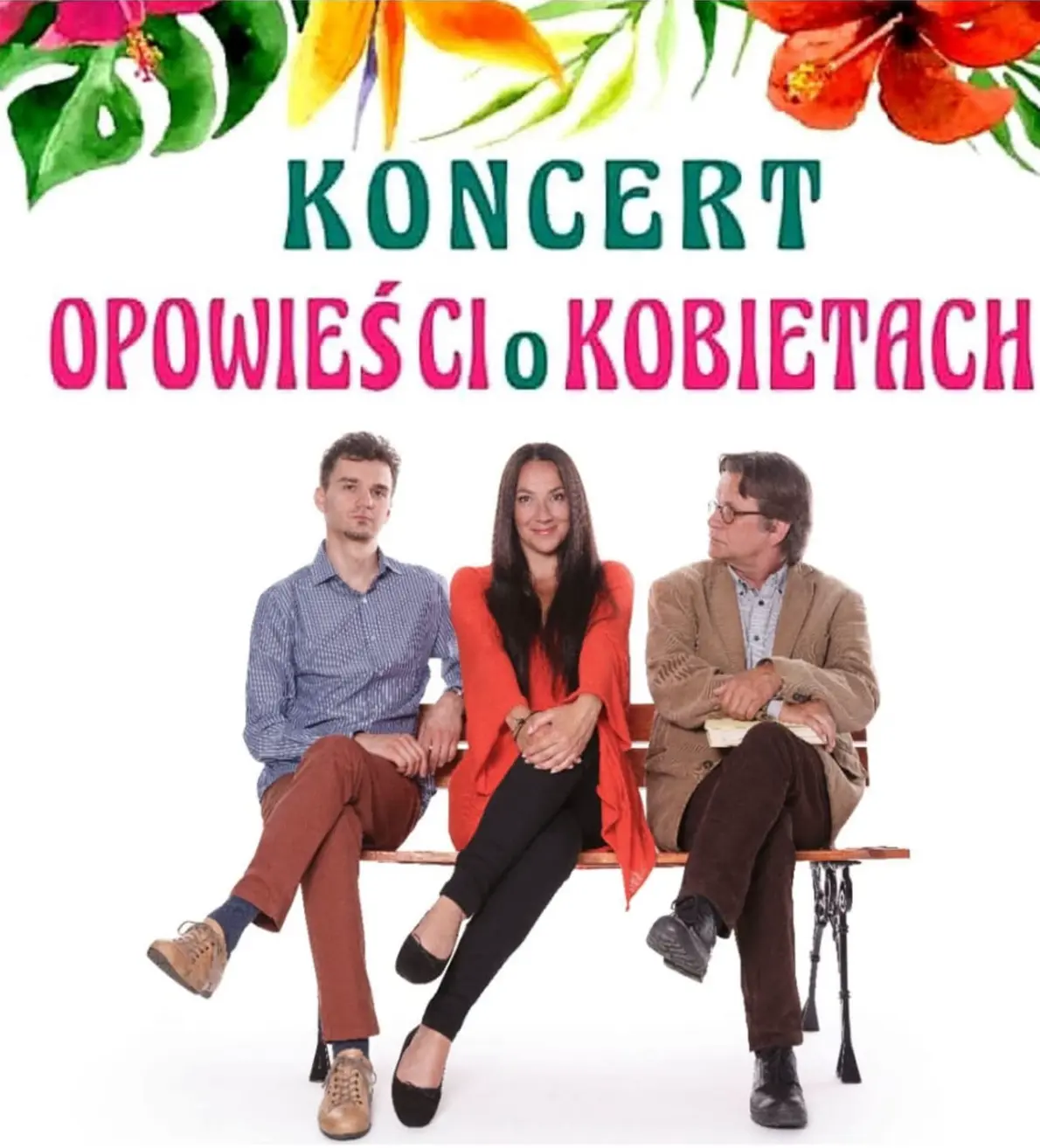 Plakat koncertu Opowieści o kobietach