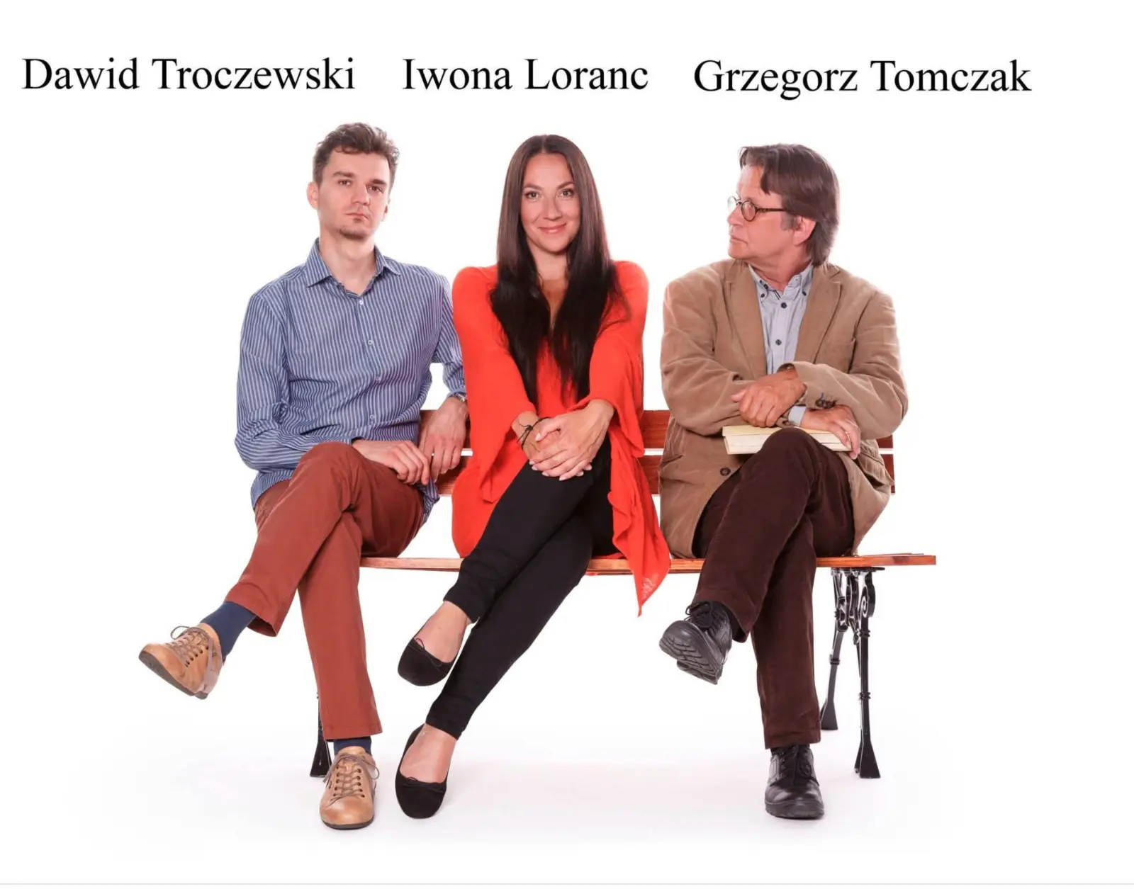 Dawid Troczewski, Iwona Loranc i Grzegorz Tomczak